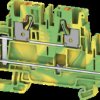 2539990000 Klippon® Connect feed-through terminal, A-series, green/yellow