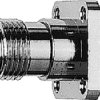 TNC flange socket 50 Ω, solder connection, straight, 100023800