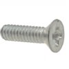Śruba calowa 2-56x6mm - łeb płaski PH1