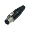 REAN RT3FC-B Tiny XLR 3 Pole Cable Connector Female