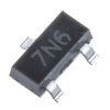 MOSFET N-kanałowy 1,2 A SOT-23 60 V SMD Pojedynczy 806 mW 450 miliomów