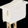 01831.3311-03 Rocker switch ON - OFF, 1-pin, white