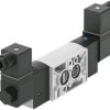 Pneumatyczny zawór elektromagnetyczny Festo Cewka podwójna 5/2 NPT Elektryczny 0.8 Mpa 5 portowy