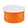Puszka Podtynkowa 80Mm Z Pokrywą Pomarańczowa Z80kf 33073008 /30Szt./