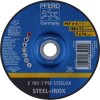 PFERD TOOLS 62017640 E 180-7 PSF STEELOX Tarcza tnąca wygięta Średnica 180 mm Średnica otworu 22.23 mm stal nierdzewna,