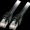 K5528SW.0,5 RJ45 patch cable S/FTP, Cat. 8.1, BC, LSZH, 0.5 m, black