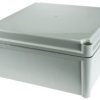 Obudowa Poliwęglan szerokość zew. 278 mm długość zew. 278 mm wys. zew. 130 mm Fibox IP67 Szary