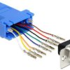 adapter RJ45, VGA Delock Delock - Serieller Adapter - RJ-45 (W) zu DB-9 (W) 65430