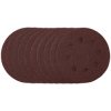 Draper 53499 Sanding Discs, 115mm, 80 Grit, Hook & Loop (Pack of 10)