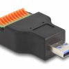 Delock USB 2.0 adapter [1x złącze męskie USB-A 3.2 (USB 3.0) - 1x złącze żeńskie] 66238