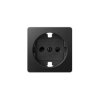 Simon 82 Pokrywa gniazda pojedynczego SCHUKO z/u IP20 grafit 82041-38