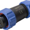 Złącze okrągłe 3-pinowe Standard Kabel Wtyk RS PRO Żeńskie IP68 SP21