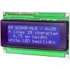 DISPLAY VISIONS EAW204B-NLW Dot Matrix Display Blue-white 4x20char 4.75 mm