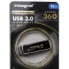 Szyfrowanie programowe pamięci flash 16 GB AES-256 USB 3.0 Integral Memory 0 → +70°C
