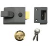 Yale Locks 91 Basic Nightlatch 60mm Backset DMG Finish Box