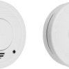 Smartwares FSM-11512 Czujnik dymu Zestaw 2-elementowy zaw. baterię na 5 lat pracy bateryjne (Ø x W) 100 mm x 35 mm