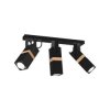 Lampa sufitowa VIDAR BLACK 3xGU10 MLP5402 Milagro
