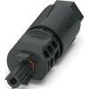 Connector, red/black, 1500 VDC, 38 A, 6.0-16 mm², cable Ø 5.5 to 10 mm, 1633241