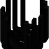 Finger shaped heatsink, (L x W x H) 41.3 x 33 x 31.8 mm, 9 K/W, black anodized, 10034948