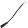 Wtyk Zasilania Dc 2.1 / 5.5 Mm Montażowy Z Kablem Zatrzask 15Cm