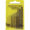 Donau HSS100 Tap Drill Bit Set 10-piece DIN 338 Cylinder Shank