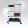 Manuflex LV0311.5007 ESD Wózek stal malowany proszkowo brilliant blue