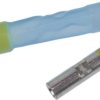 Butt connector with heat shrink insulation, 0.2-0.6 mm², AWG 20 to 16, transparent red, 29.3 mm, 695054-000
