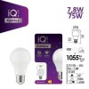Żarówka LED E27 IQ-LED A60 7,8W-NW 1055lm 4000K barwa neutralna 3 lata Gwarancji 36677