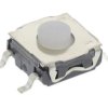 Klosz do przycisku dotykowego SPST 50 mA IP67 3.5mm 0.6mm Montaż powierzchniowy
