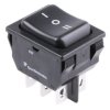 Przełącznik kołyskowy Wł.-wył.-wł. Nie 16 A DPDT Czarny TE Connectivity