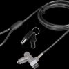 NBS015 Laptop lock, key, 2 m