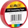 TaĹma klejÄca izolacyjna 0,13x19mm 10yd czerwona