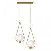 Lampa wisząca designerska elegancka do jadalni z serii NEVE GOLD K-4776 Kaja Lighting