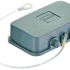 Cover cap, size 10B, PA, cross bow locking, IP66, 19430105425