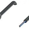 Sensor actuator cable, M8 cable socket, straight, A to open end, 3 pole, 2 m, PUR, black, 3 A, 217489