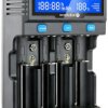 Ładowarka do akumulatorków cylindrycznych Li-ion oraz Ni-MH everActive UC-4200
