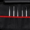 92 00 02 Precision tweezers set, 5 pieces