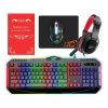 Zestaw Gamingowy - Klawiatura, myszka, słuchawki, podkładka, RGB, LTC