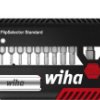 Wiha Zestaw bitów FlipSelector Standard 25 mm sześciokątne 11-cz. 1/4 z zaczepem na pasek, w opakowaniu blistrowym SB7947902 3