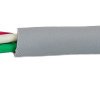 Control Cable liczba żył 4 0,24 mm² Nieekranowany Alpha Wire średnica zew 3.25mm Szary
