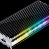 LC-M2-C-MULTI-RGB External M.2 SATA/NVMe SSD enclosure, RGB, USB 3.1