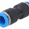 Złączka wtykowa prosta,redukcyjna -0,95-6bar QS Øwyj 6mm 153038
