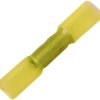 Butt connectorwith insulation, 0.1-0.5 mm², yellow, 24.5 mm, 1491490000