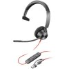 HP 8X216AA Blackwire C3310-M Mono Headset Noise Cancelling Black Corded