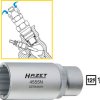 Hazet 4555N zewnętrzny sześciokąt Nasadka 27 mm 1/2