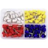 Quadrios 2010C389 Ferrule Set Partially Insulated 120pcs Tin-Coated
