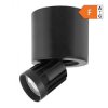 HEMERA LED Downlight 2w1, 7 W, 650 lm, 3000/4000/6500 K, czarna,AD-OD-6630BL/CCT