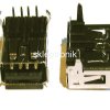Gniazdo USB typ A do druku czarne 2szt