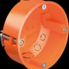 9061-01 O-range® one-gang box for thin panelling, depth 35 mm