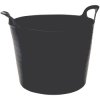 Draper 43475 Multi-Purpose Flexible Bucket, 42L, Black